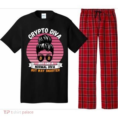 Crypto Diva, Crypto Mom, Plan B, HODL Bitcoin, Blockchain, Crypto Queen Pajama Set