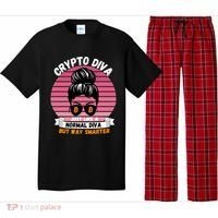 Crypto Diva, Crypto Mom, Plan B, HODL Bitcoin, Blockchain, Crypto Queen Pajama Set thumb 0