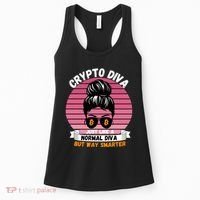 Crypto Diva, Crypto Mom, Plan B, HODL Bitcoin, Blockchain, Crypto Queen Women's Tank Top thumb 0