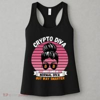 Crypto Diva, Crypto Mom, Plan B, HODL Bitcoin, Blockchain, Crypto Queen Women's Tank Top thumb 3
