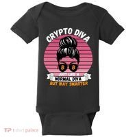 Crypto Diva, Crypto Mom, Plan B, HODL Bitcoin, Blockchain, Crypto Queen Baby Bodysuit thumb 0