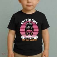 Crypto Diva, Crypto Mom, Plan B, HODL Bitcoin, Blockchain, Crypto Queen Toddler T-Shirt thumb 2