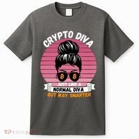 Crypto Diva, Crypto Mom, Plan B, HODL Bitcoin, Blockchain, Crypto Queen T-Shirt thumb 0