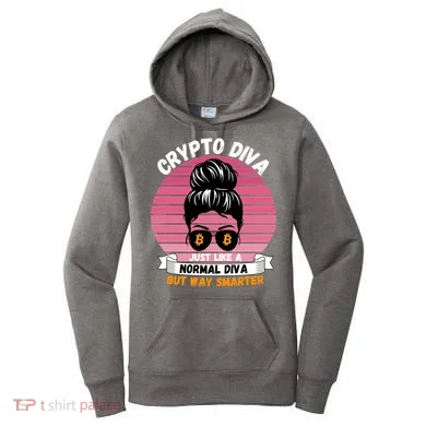 Crypto Diva, Crypto Mom, Plan B, HODL Bitcoin, Blockchain, Crypto Queen Women's Hoodie