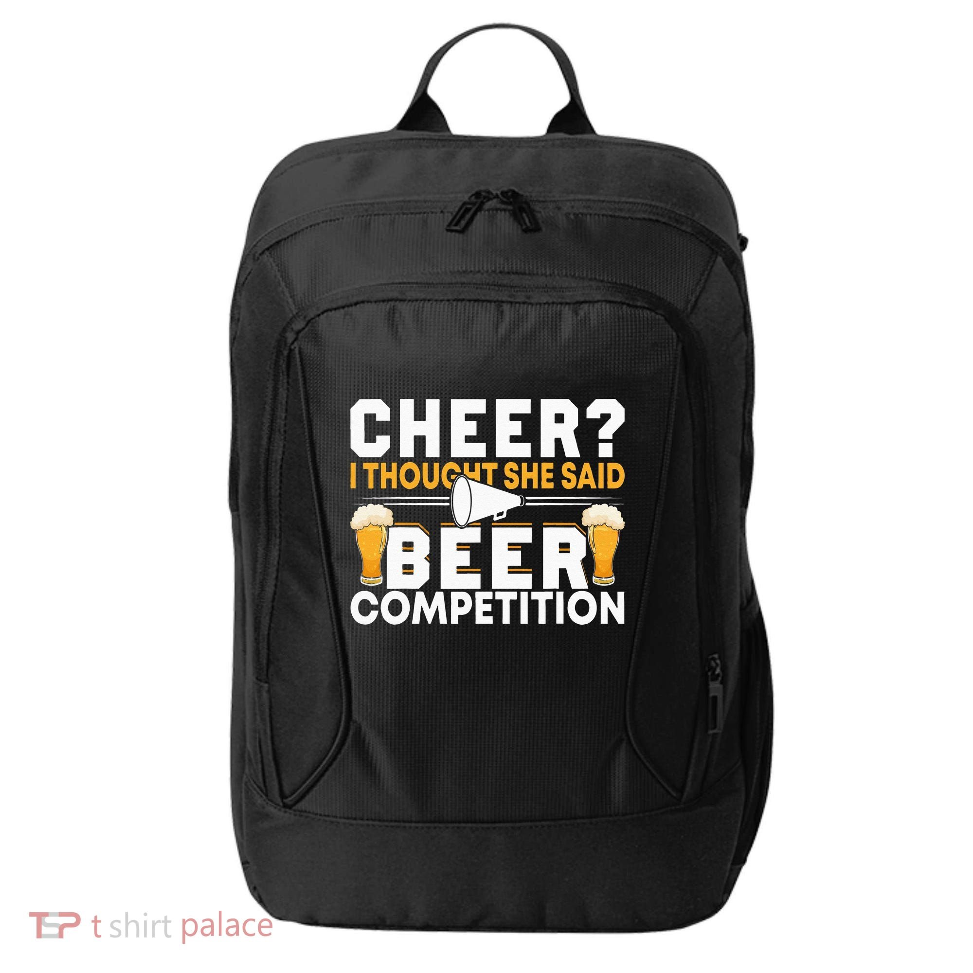 Cheer Dad Cheerleader I Thought She Said Beer Competition City Backpack