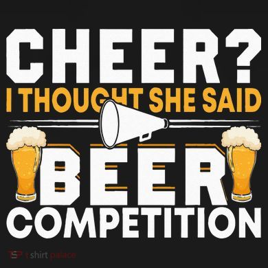 Cheer Dad Cheerleader I Thought She Said Beer Competition Women's Hoodie