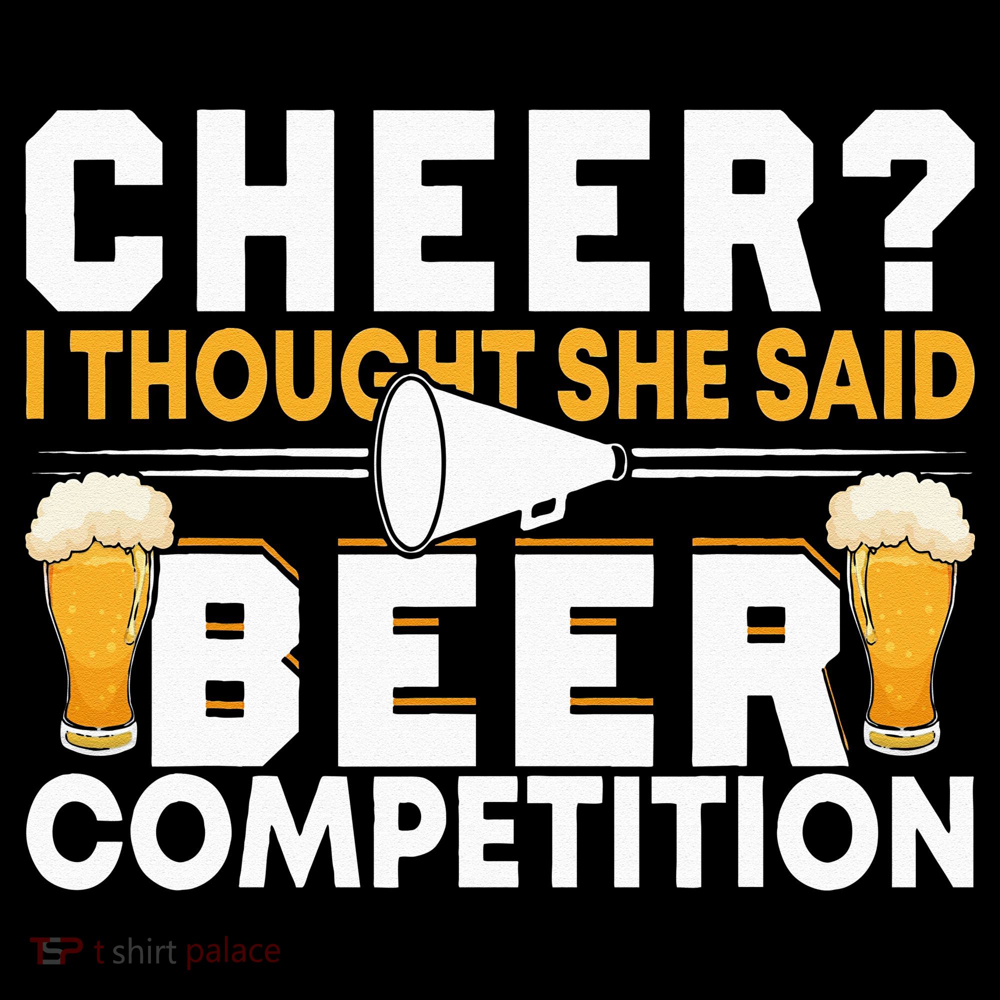 Cheer Dad Cheerleader I Thought She Said Beer Competition Mousepad