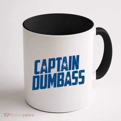 Captain Dumbass Coffee Mug back
