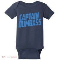 Captain Dumbass Baby Bodysuit thumb 0