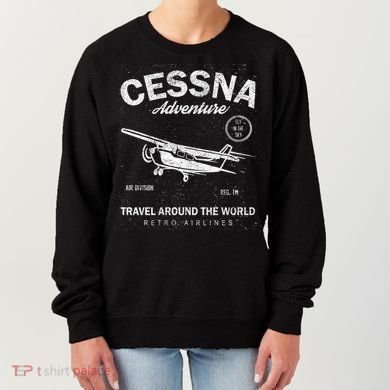 Cessna Distressed Women's Sweatshirt