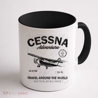 Cessna Distressed Coffee Mug thumb 1