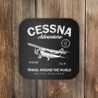 Cessna Distressed Coaster thumb 0