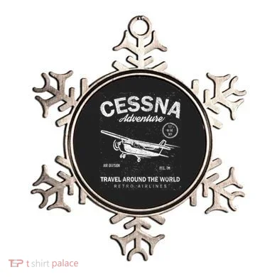 Cessna Distressed Ornament