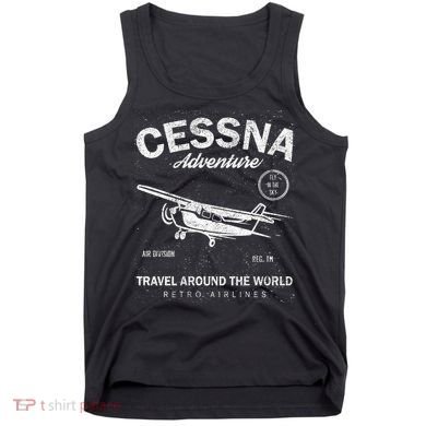 Cessna Distressed Tank Top