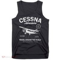 Cessna Distressed Tank Top thumb 0