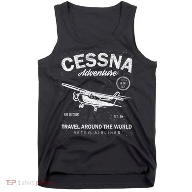 Cessna Distressed Tank Top