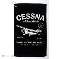 Cessna Distressed Golf Towel thumb 0