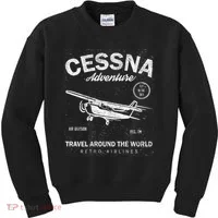 Cessna Distressed Kids Sweatshirt thumb 0
