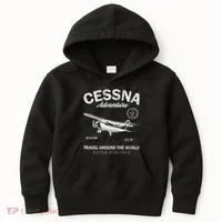 Cessna Distressed Kids Hoodie thumb 0