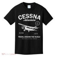 Cessna Distressed Kids T-Shirt thumb 0