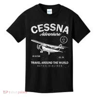 Cessna Distressed Kids T-Shirt thumb 0