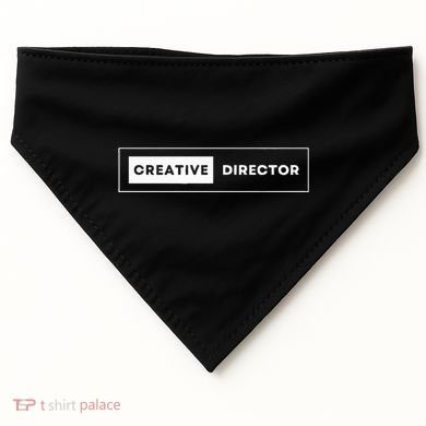 Creative Director USA-Made Doggie Bandana