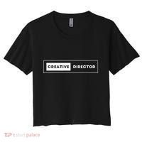 Creative Director Women's Crop Top Tee thumb 0