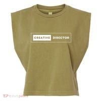 Creative Director Garment-Dyed Women's Muscle Tee thumb 0