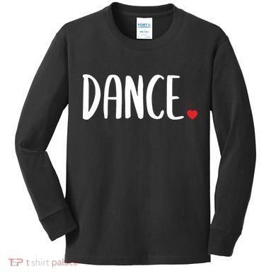 Cute Dance Kids Long Sleeve Shirt