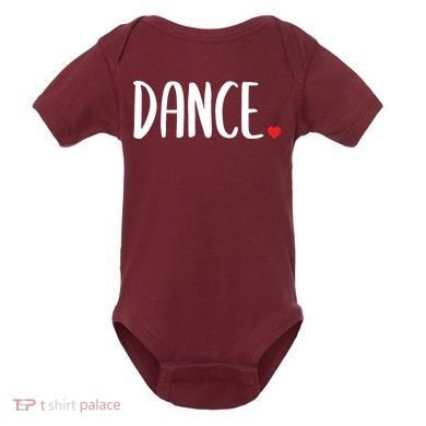 Cute Dance Baby Bodysuit
