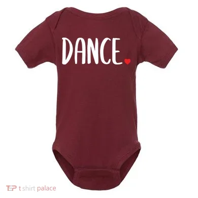 Cute Dance Baby Bodysuit