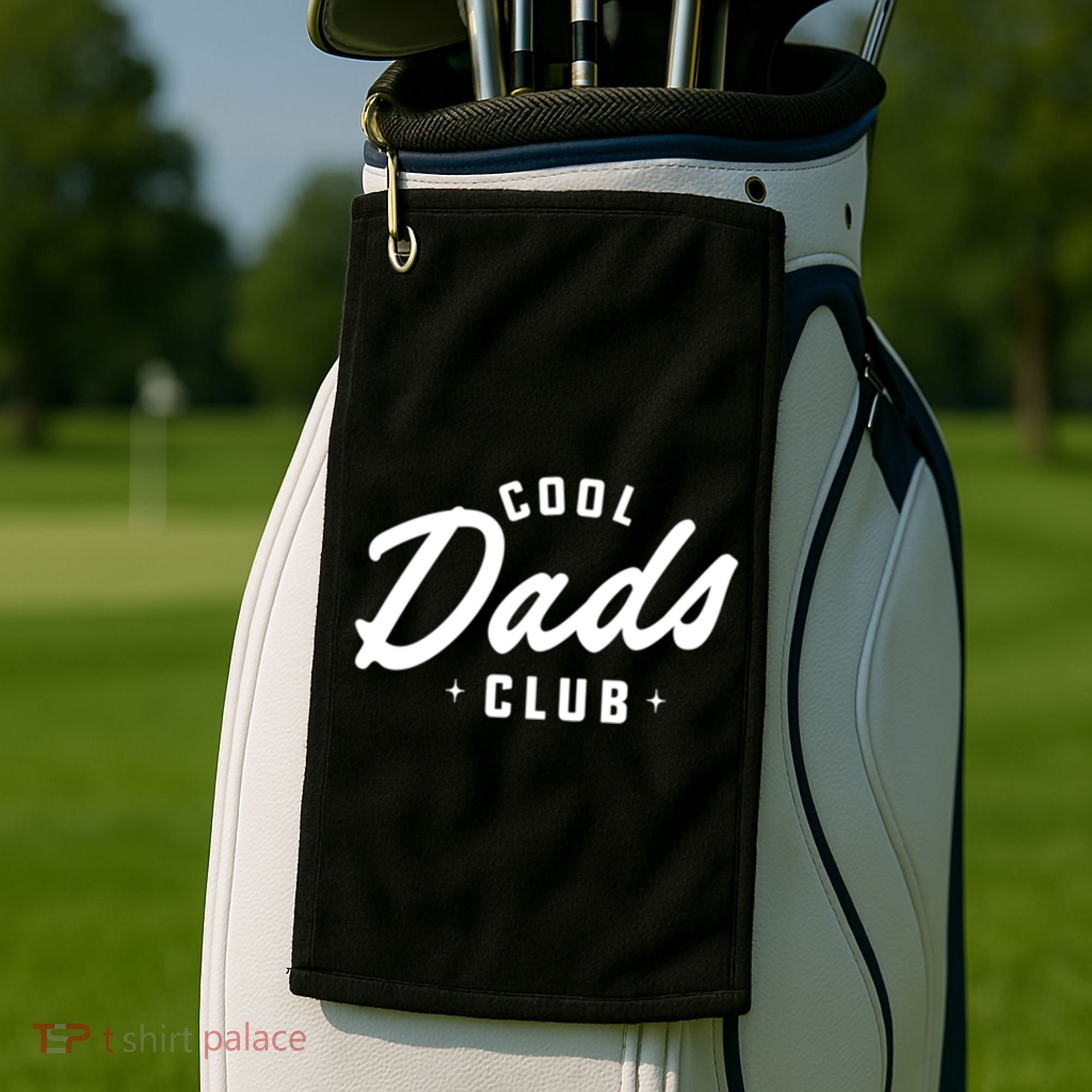 Cool Dads Club Gift Golf Towel