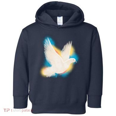 Colorful Dove Toddler Hoodie