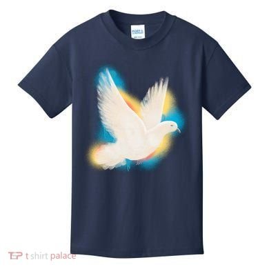 Colorful Dove Kids T-Shirt