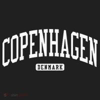 Copenhagen Denmark College University Style Beanie thumb 2