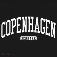 Copenhagen Denmark College University Style Pajama Set thumb 2
