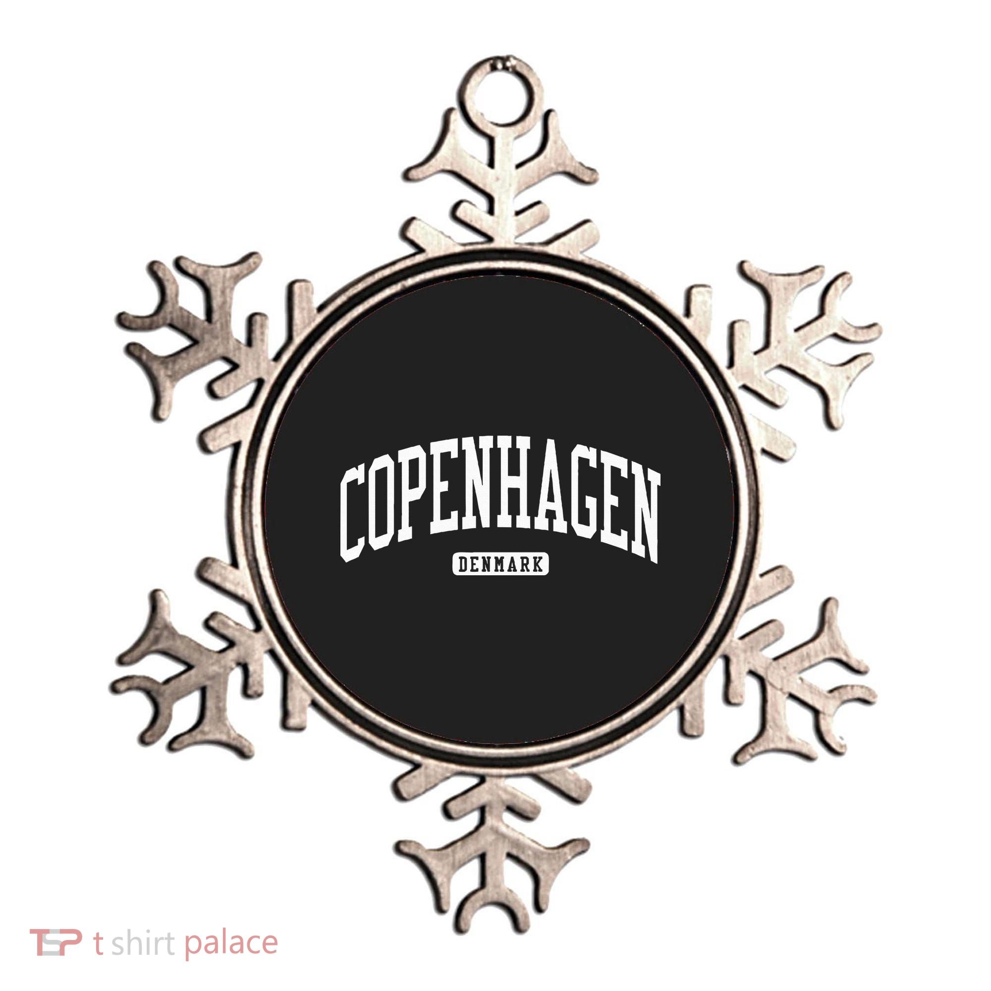 Copenhagen Denmark College University Style Ornament