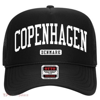 Copenhagen Denmark College University Style Hat