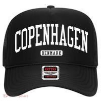 Copenhagen Denmark College University Style Hat thumb 0