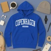 Copenhagen Denmark College University Style Hoodie thumb 3