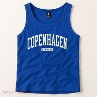 Copenhagen Denmark College University Style Tank Top thumb 2