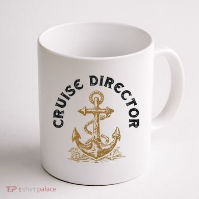 Cruise Director Cruising Cruise Ship Coffee Mug back