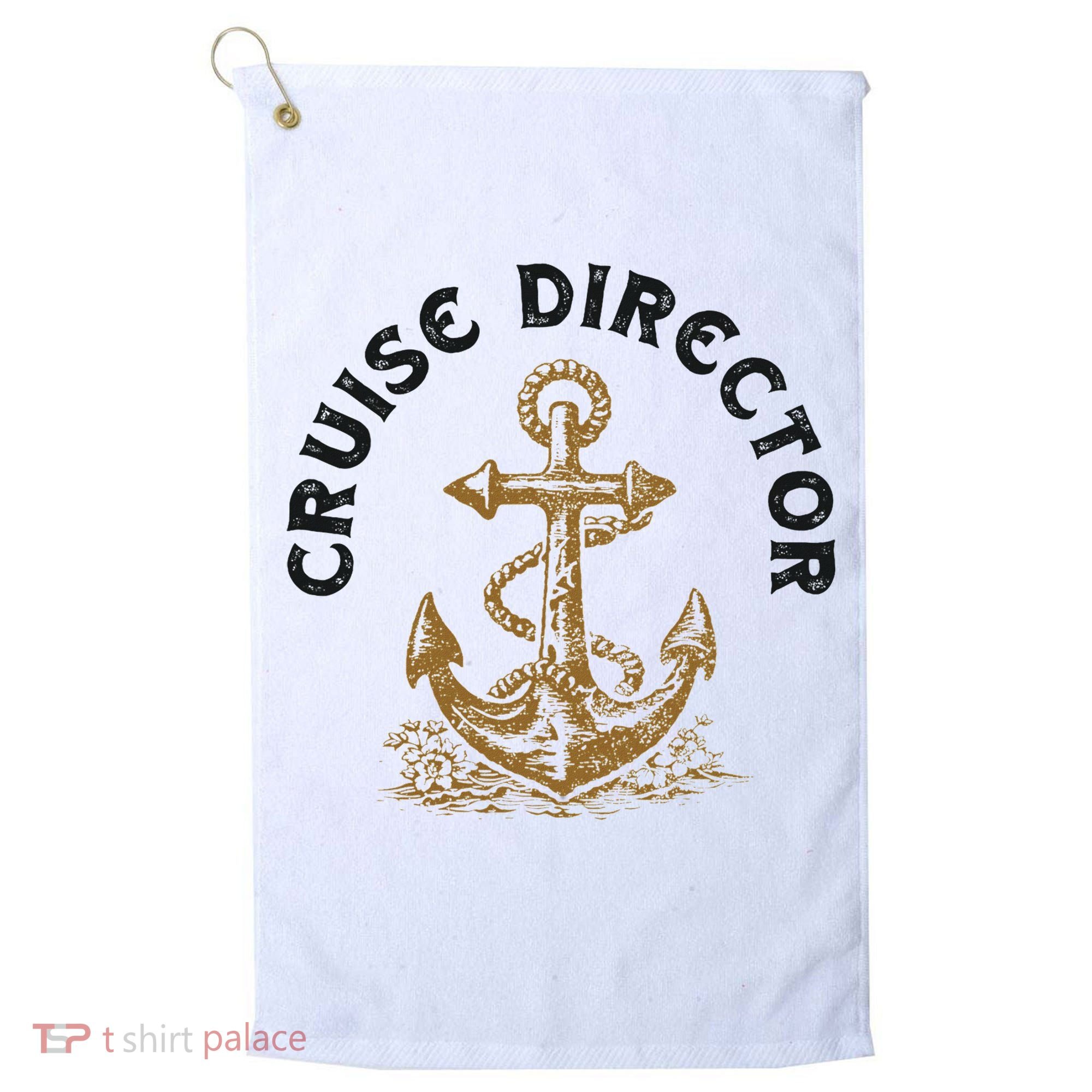 Cruise Director Cruising Cruise Ship Golf Towel