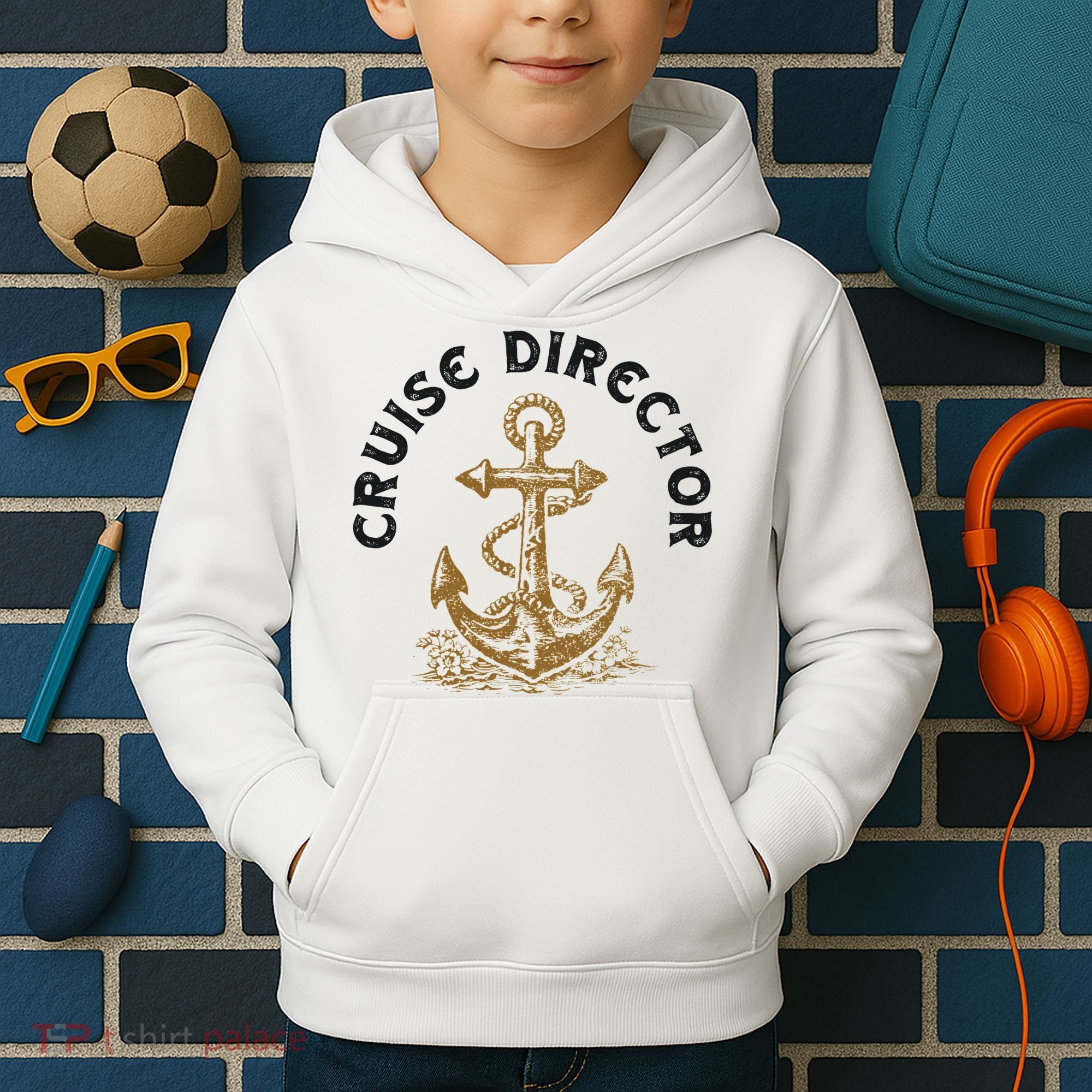 Cruise Director Cruising Cruise Ship Kids Hoodie
