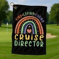Cruise Director Golf Towel thumb 1