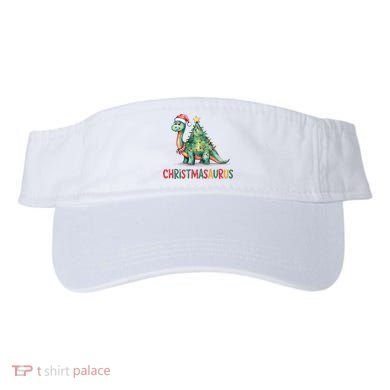 Chrismasaurus Dinosaur Christmas Tree Cute Visor