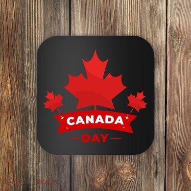 Canada Day Coaster