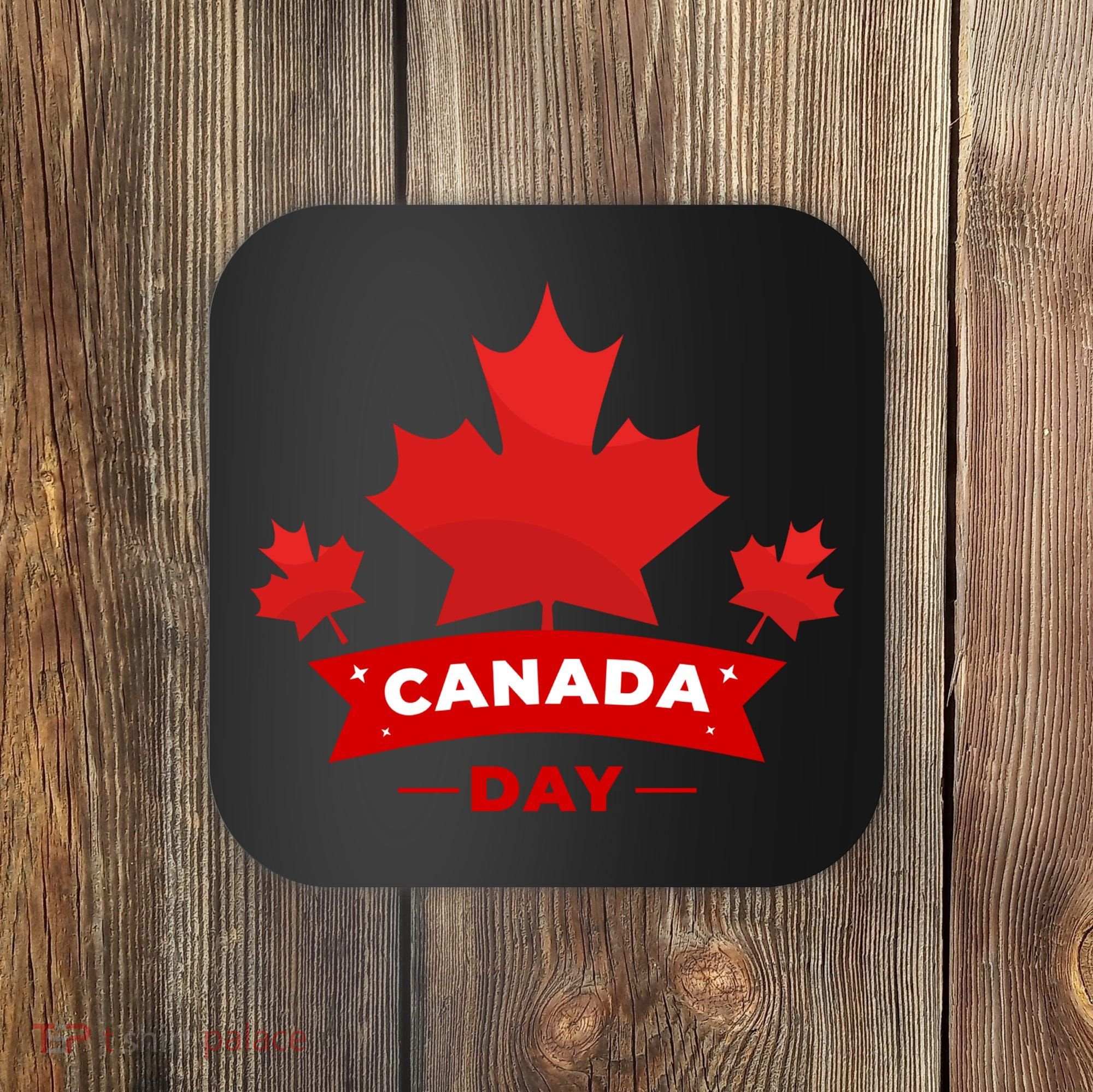 Canada Day Coaster