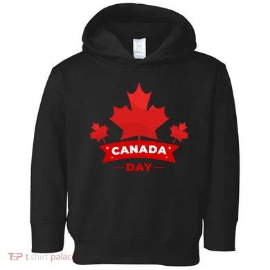 Canada Day Toddler Hoodie