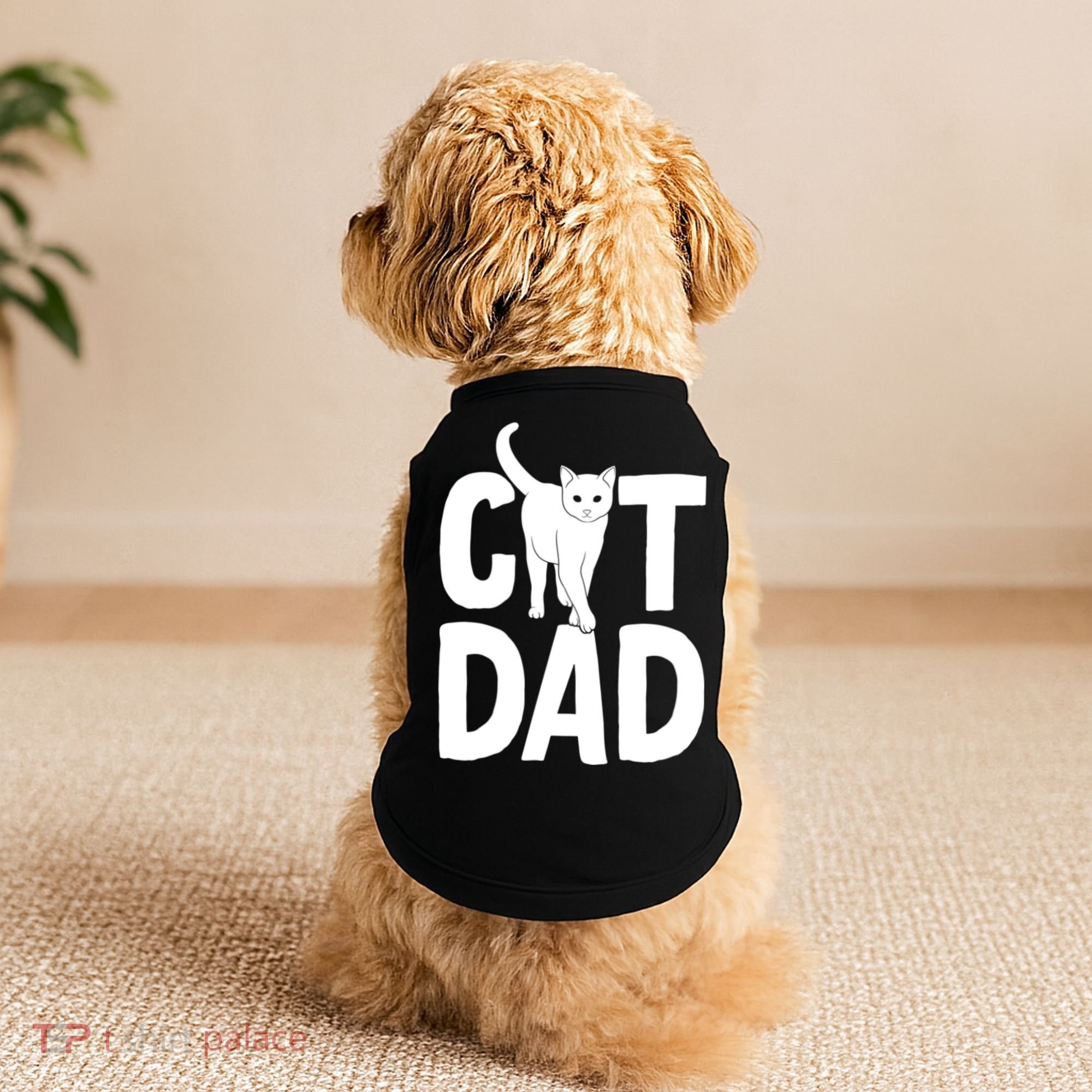 Cat Dad Doggie Tank